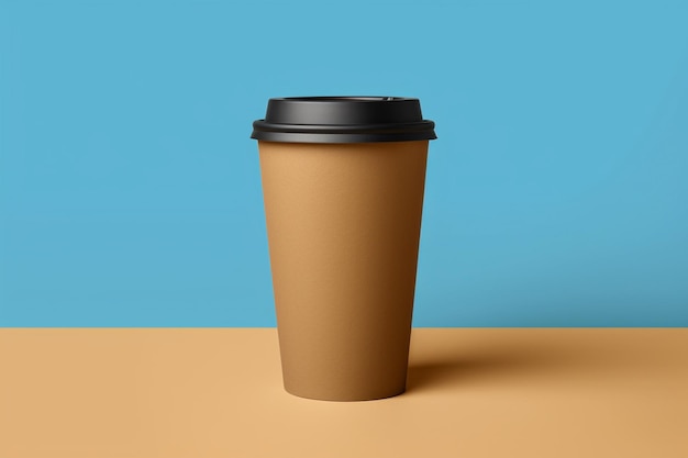 Coffee cup tan colour