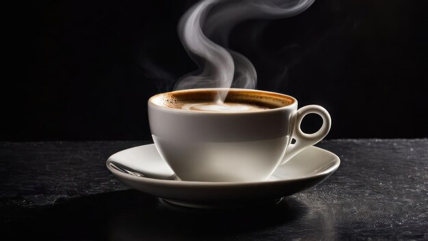 Coffee Cup with Steam