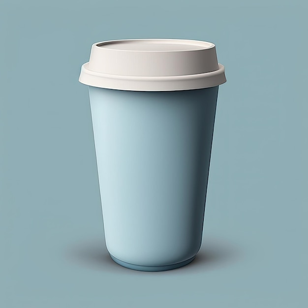 Coffee to go cup Illustration AI Generative