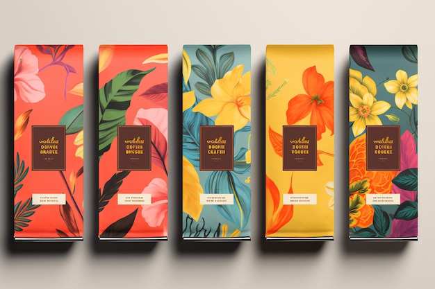 Coffee Label Collection Artful Designs for Your Brew