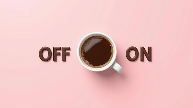 Coffee On Off Concept