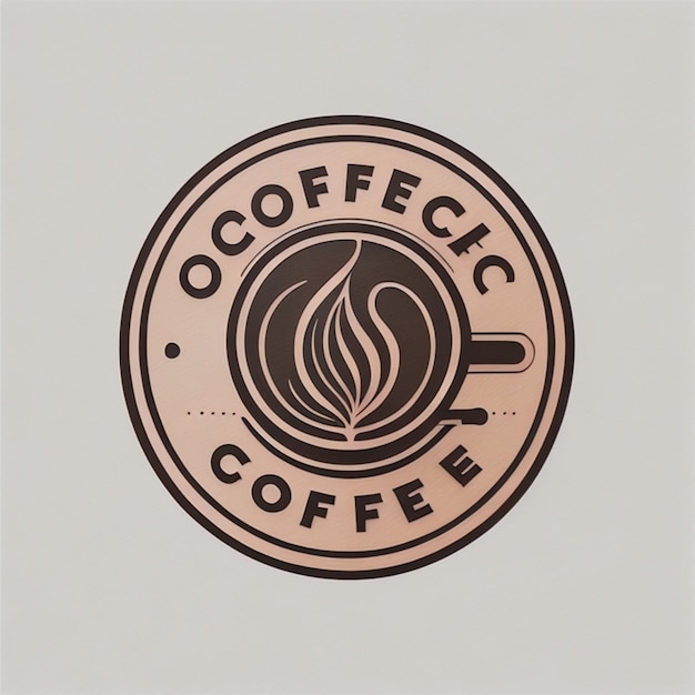 Coffee shop logo AI