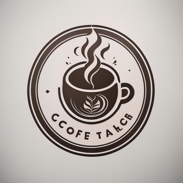 Coffee shop logo AI