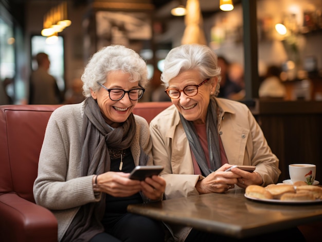 Coffee and smartphones merge for meaningful interactions among seniors