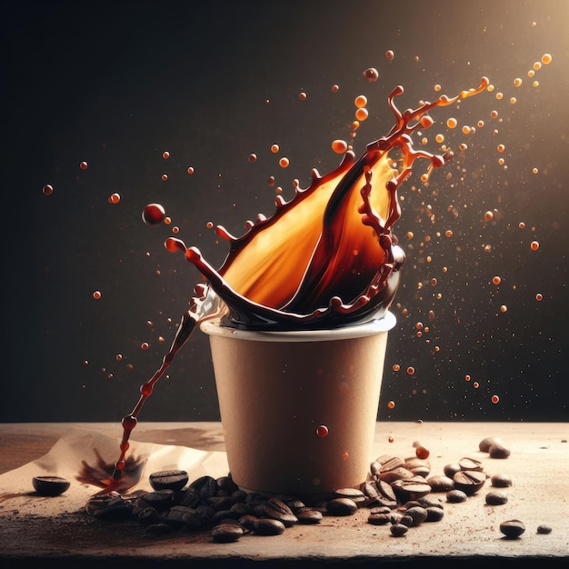 coffee splash