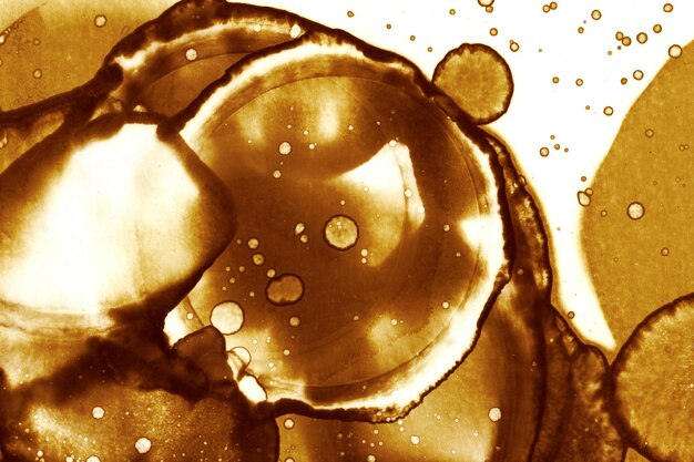 Coffee stain texture Abstract spots Psychological pictures Abstract bubbles