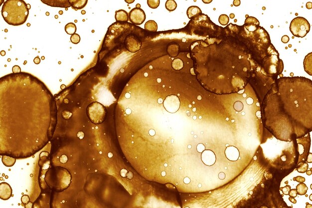 Coffee stain texture Abstract spots Psychological pictures Abstract bubbles