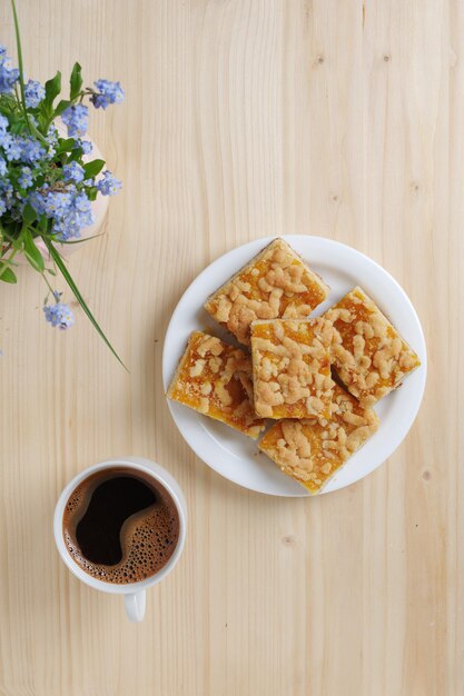 Coffee with pastries