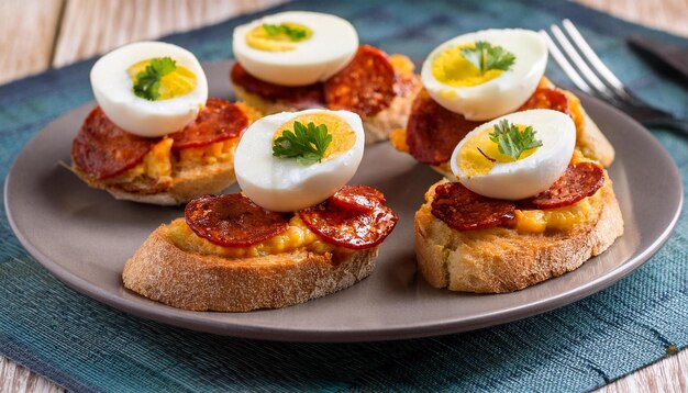 Cojonudos Traditional Tapa from Castilla y Leon