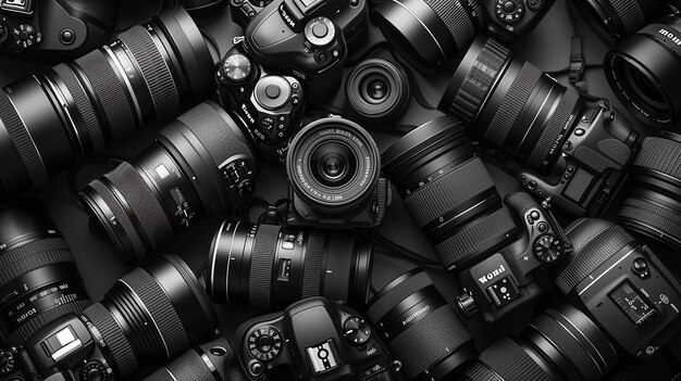 a collection of cameras that are on sale for  1 00