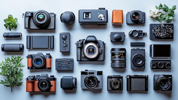 Photo collection of cameras