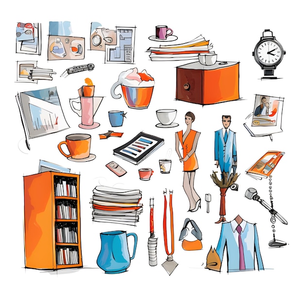 collection of clipart Business