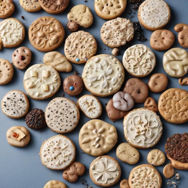 a collection of cookies including one that saysoon it