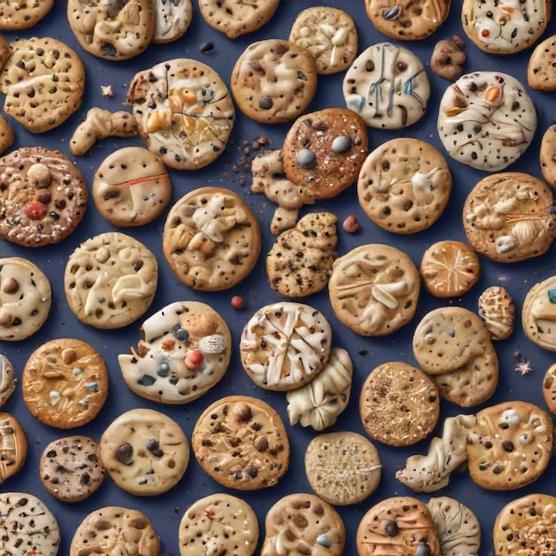 a collection of cookies with the words  gingerbread  on the bottom