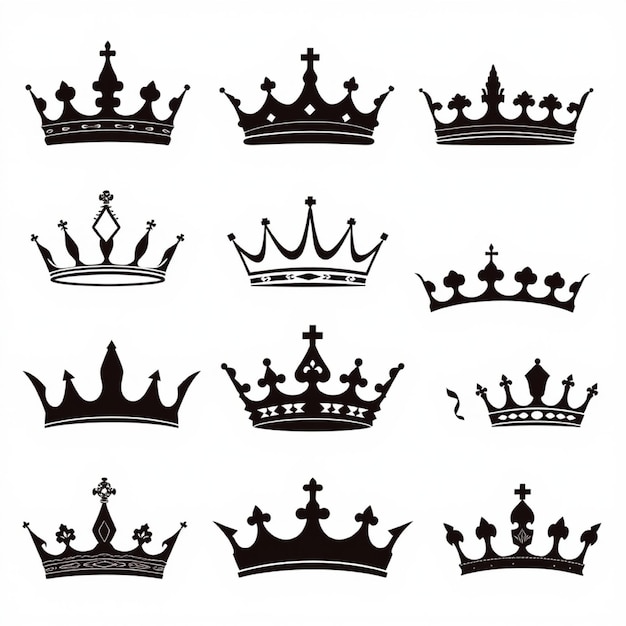 a collection of crowns that are made by the company new york