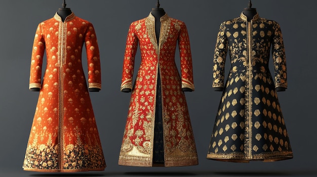 a collection of dresses from the collection of the royal family