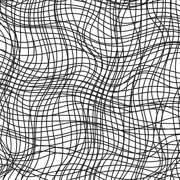 Photo collection of hand drawn line textures includes vector scribbles grid