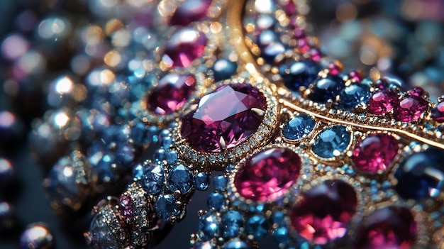 a collection of jewellery including sapphires sapphires and diamond