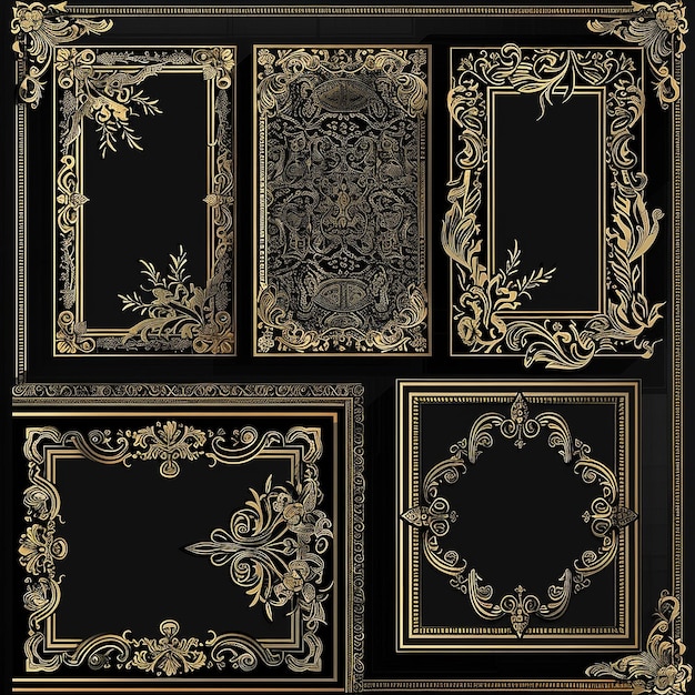 A Collection of Luxurious Ornamental Designs