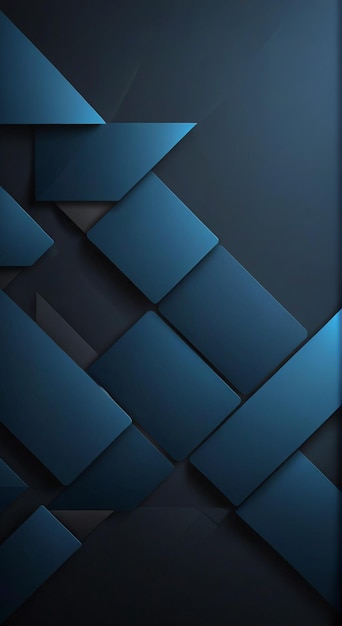 a collection of modern black and blue tiles by person