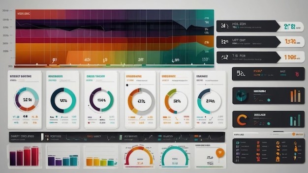 Collection of Modern Infographics