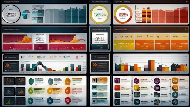 Collection of Modern Infographics