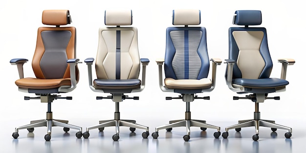 Photo collection of office chairs high quality image for editing