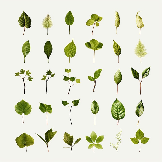 a collection of plants