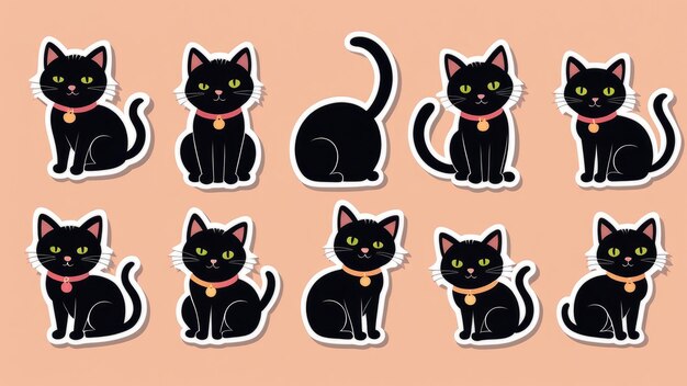 Collection set of Cat elements