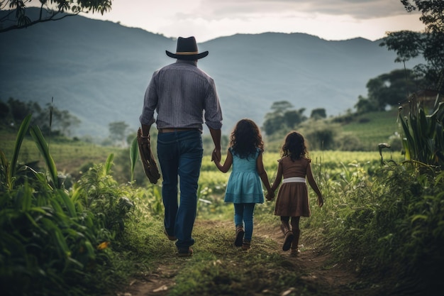 Colombian families lactam farm finch Colombian couples family