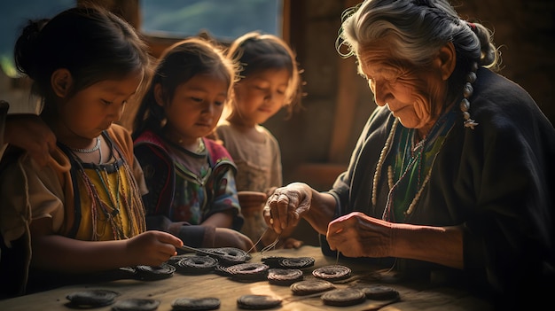 Colombian Family Together Embracing Love Traditions and Togetherness Happy