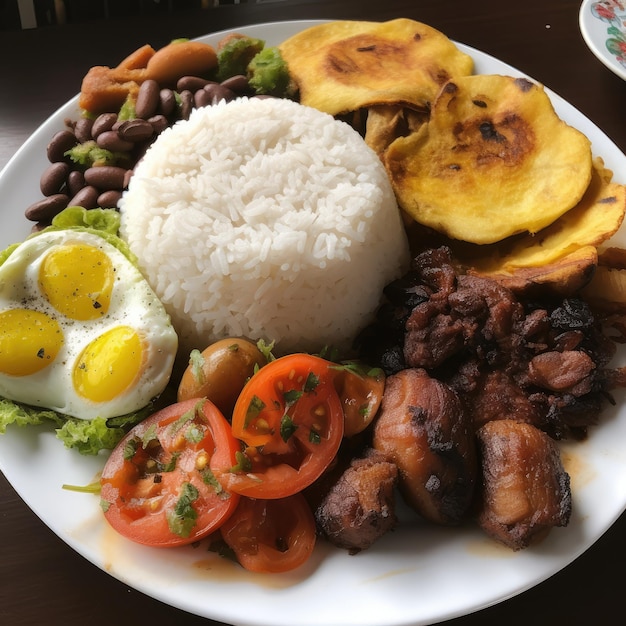 Colombian food generative ai