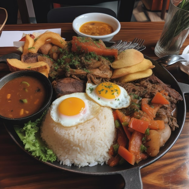 Colombian food generative ai