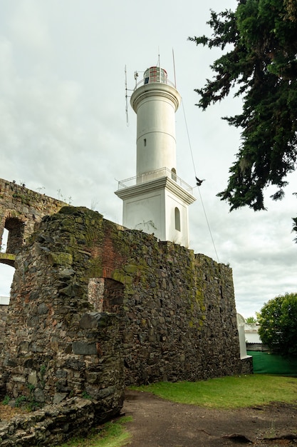 Colonia del Sacramento lighthouse Uruguay on December 12 2018