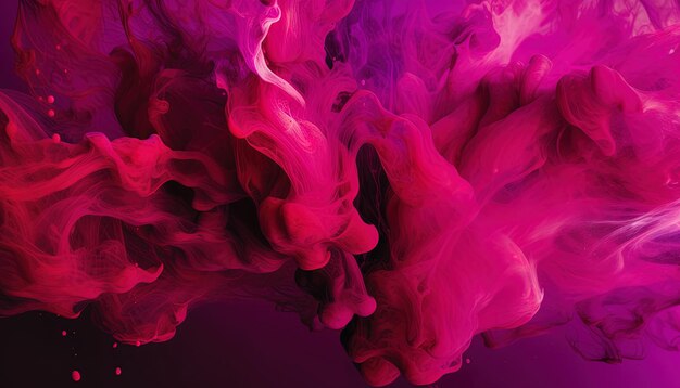 Color abstract splash background Trendy Pantone viva magenta color