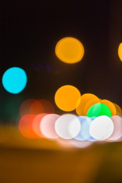 color defocused lights background