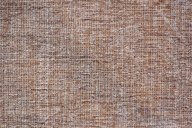 Color fabric texture Soft brown fabric with woolen threads