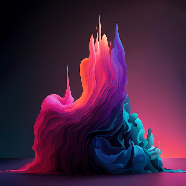 color illustration abstract wallpaper