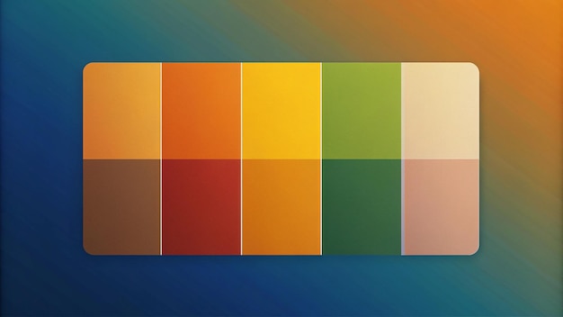 Photo color palette template color codes rgb hex html vector color