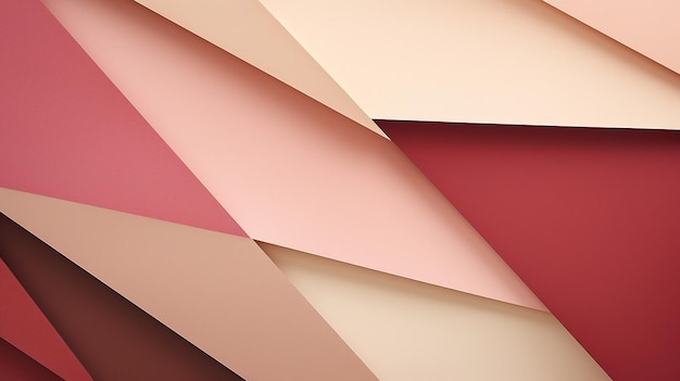 Color Papers Geometry Composition Banner Background