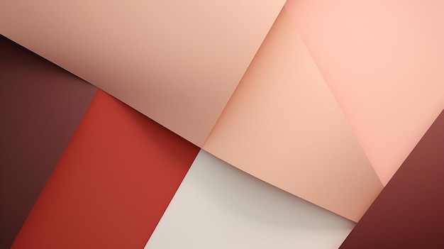 Color Papers Geometry Composition Banner Background