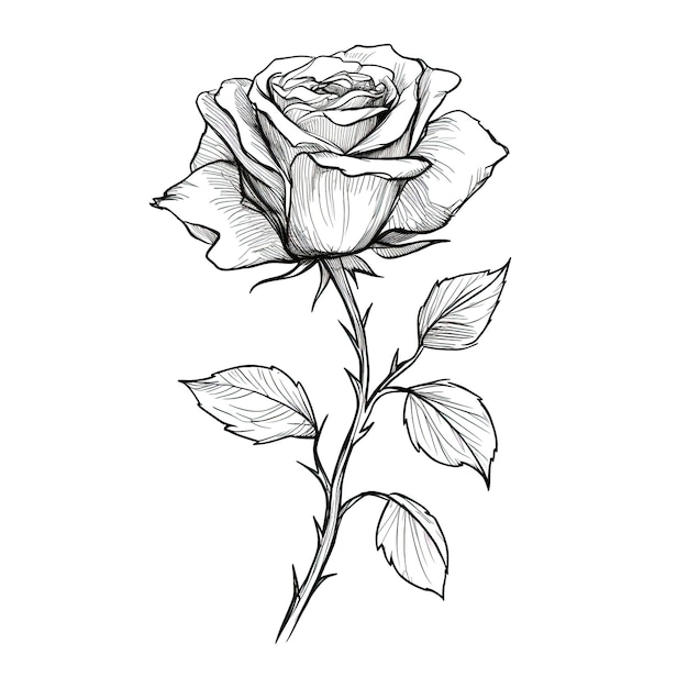 Color rose ai generated