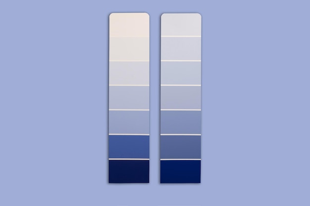 Color samples palette design catalog