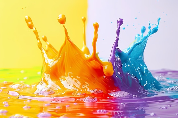 Color Splashes Perfect for brands seeking vibrancy and delight in their visuals Suited for promoting cosmetics or food items adding allure and dynamism to designs Generative AI