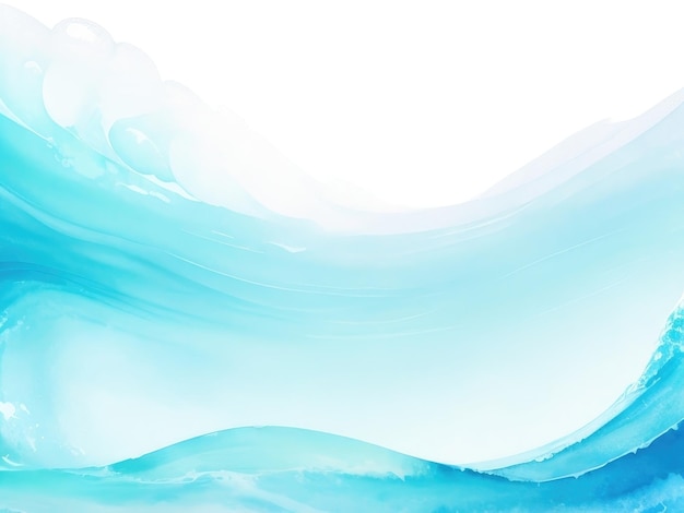 Color water wave background in blue tone