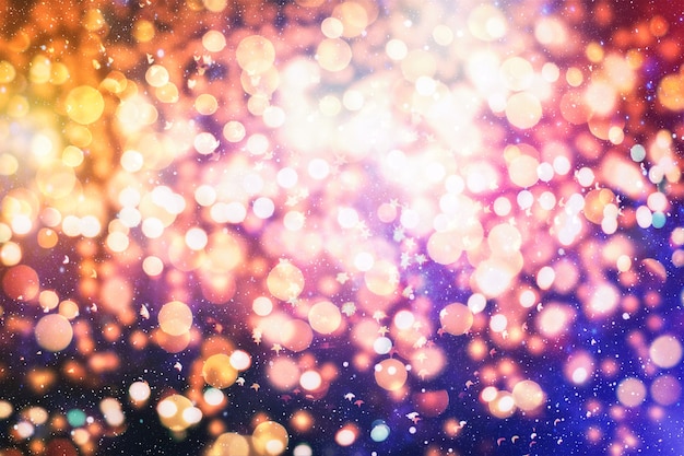 Colored abstract blurred light glitter background layout design can be use for background concept or festival background