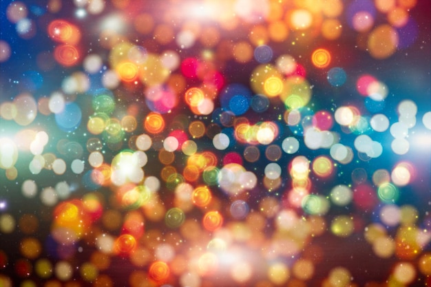 Colored abstract blurred light glitter background layout design can be use for background concept or festival background