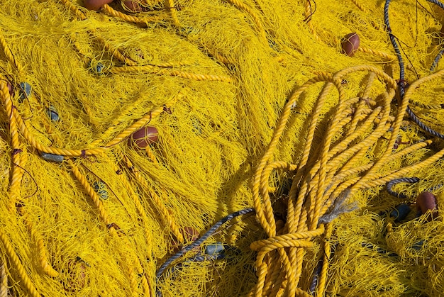 Colored fishing net