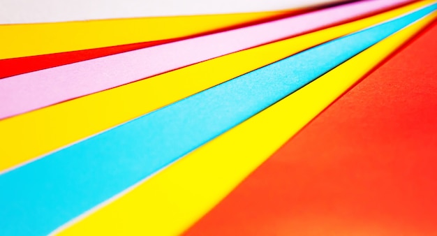 Colored paper texture background. Selective focus abstract