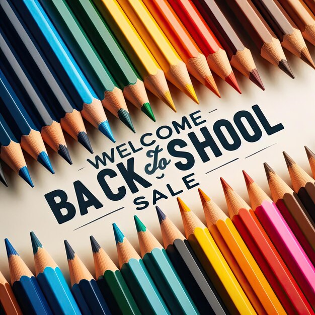 Colored pencil Back to school sale